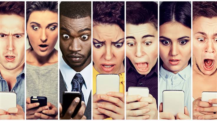 shocking people reacting after realizing your phone got hacked